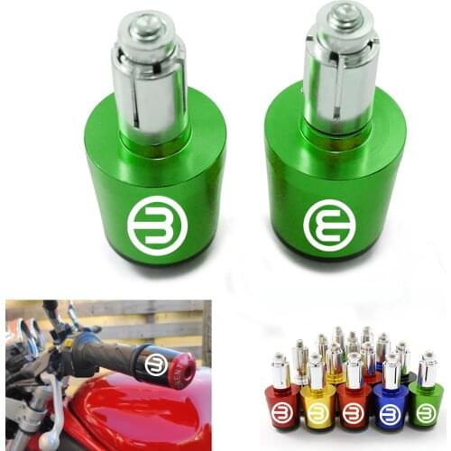 For KAWASAKI Z900RS ZX6R ZX10R Z1000 Z1000SX Z650 Z750 Z800 Z900 Z250 Z300 Z400 7/8" Handlebar Grips End Handle Bar Cap End Plug