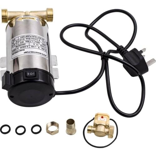 90W G1/2'' 20mm Automatic Water Pressure Booster Pump Home Shower Garden Washing up to 0.8-1.0 Bar