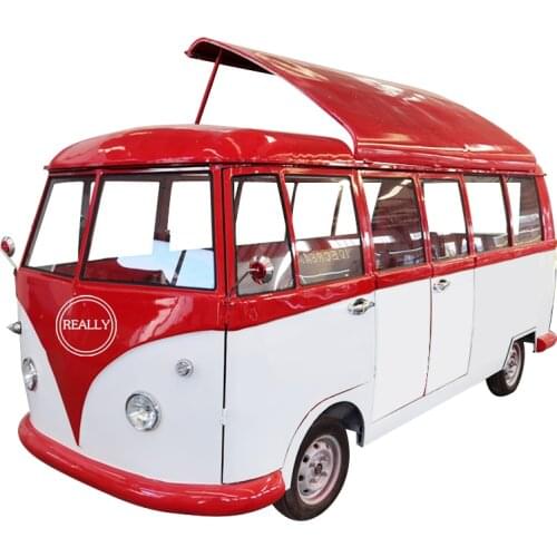 Mobile Electric Food Truck Hot Dog Ice Cream Coffee Cart Crepe Trailer Food Vehicle For Sale