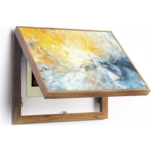 Power Box Protection Cover Decor Hide Paintings Electric Meter Box Decorative Painting Canvas Poster Wall Painting Decoration