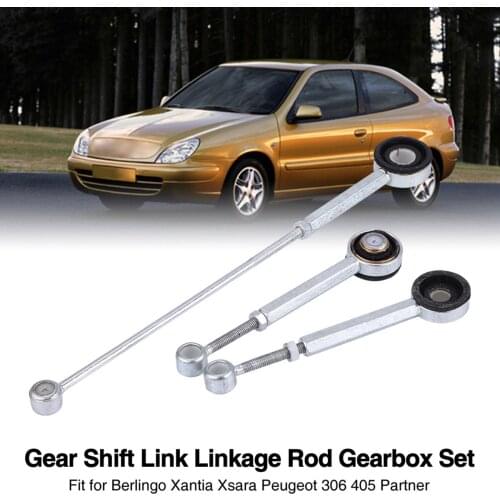 Gear Shift Link Partner Gear Linkage Rod Gearbox Set Replacement For Berlingo Xantia Xsara Peugeot Partner​ Car Accessories