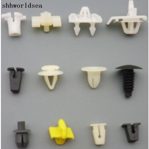 Shhworldsea 100pcs car fasteners retainer retainer push type retainer