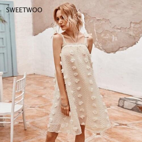 Пышные летние платья SWEETWOO China At AliExpress
