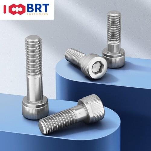 5/10/20pc M4 M5 M6 M8 M10 M12 304 A2 Stainless Steel DIN912 half thread Hexagon Hex Socket Head Cap Allen Bolt Screw bathroom