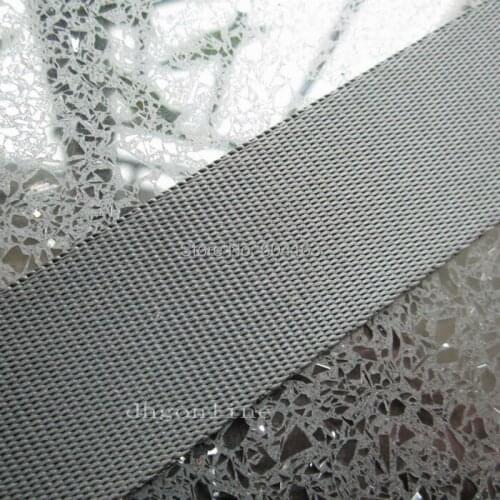 10 Yards 38mm 1.5" Nylon Webbing Belt Strap Buckle Strapping Black