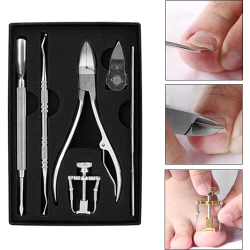 6Pcs Stainless Steel Nail Art Clippers Cuticle Dead Skin Scissors Manicure High grade material made, durable and wear resistant