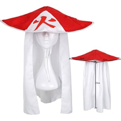 Anime Uzumaki HARUTO Cosplay Costumes Large Rain Hat Unisex Fisherman Hat Halloween Fancy Cap One size women men