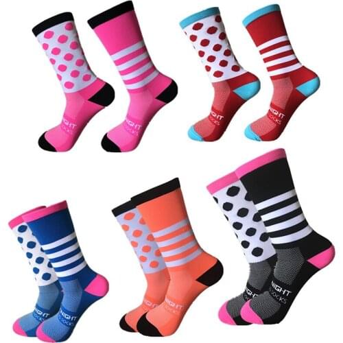 Unisex Brand Professional Sport Socks Breathable Road Bike Socks Outdoor Sports Racing Cycling Socks Compression Socks
