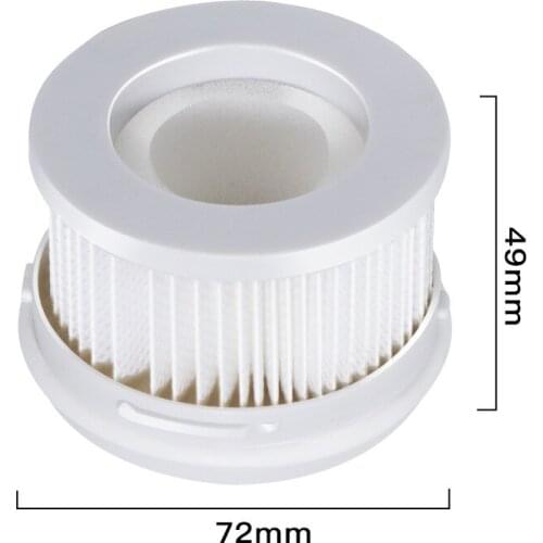 HEPA Washable Filter Suitable for Xiaomi Mijia Handheld Wireless Vacuum Cleaner 1C Accessories Filter Element