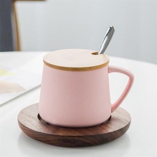 European Style Ceramic Fashion Matte Coffee Cup Creative Minimalist Office Teacup Porcelain Milk Beer Mug Household Drinkware