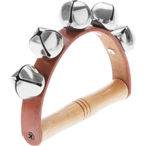 Handbell Baby Kid Child Early Educational Musical Instrument Rhythm Beats Shaking Small Jingle Bell Toy instrument