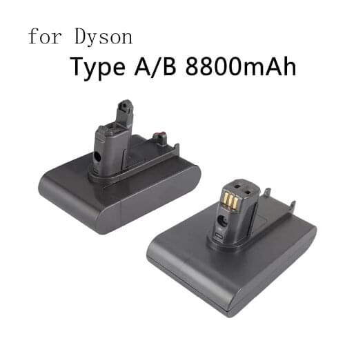 Dyson 22.2V 8800mAh Fit TypeA or B Li-ion Vacuum Battery for Dyson DC35, DC45 DC31, DC34, DC44, DC31 Animal, DC35 Animal & 8.8Ah