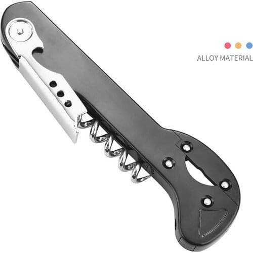 Multifunctional Portable Strong Drill Seahorse Knife Plastic Wine Corkscrew Wine Knife Beer Red Wine Wine Knife Bottle Opener