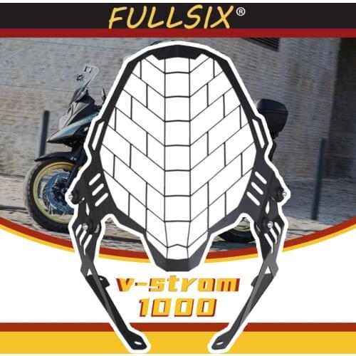 Motorcycle Headlight Head Light Mesh Guard Protector Cover Protection Grill For Suzuki V-strom 1000 Vstrom 1000 2017 2018 2019