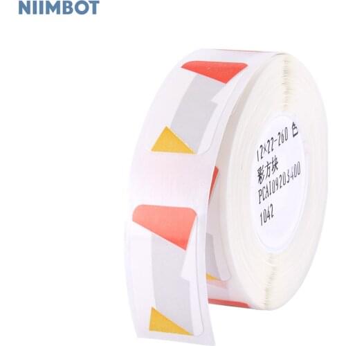 Niimbot 12*22mm 260pcs/roll Thermal Printing Label Paper Barcode Price Size Name Blank Labels Waterproof Tear Resistant
