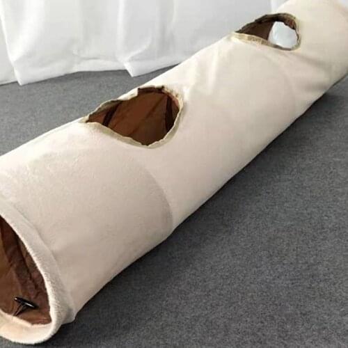 Cat Tunnel Toy Collapsible Crinkle Funny Pet Play Tubes Balls Kitten Toys Puppy Ferrets Rabbit Play Dog Channel Tubes