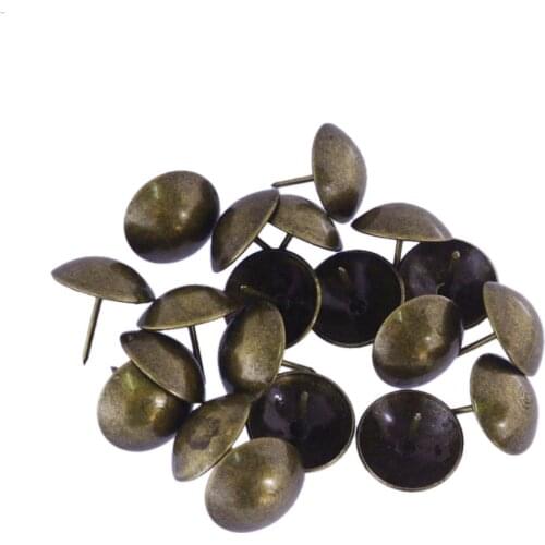 Replacement 30 x 30mm Bronzy Antique Upholstery Nails Tacks Studs Ancient Style Furniture Fix (Pack of 20)