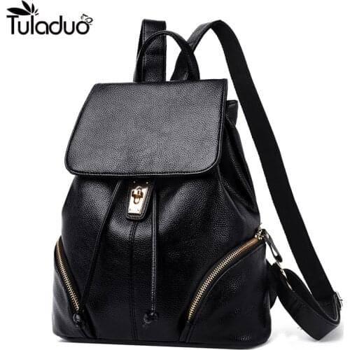 Mini Backpack Lady Real Leather Shoulder Bag for Teenage Girls Children Multi-Function Small Backpack Lady Ms School Backpack