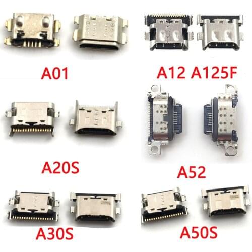 10PCS Micro USB Connector Charging Port Jack Plug For Samsung Galaxy A10 A30 A40 A50 A60 A70 A01 A20S A30S A50S A70S