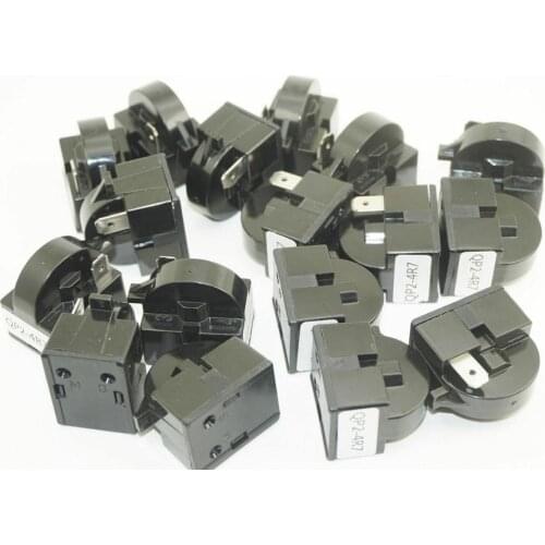 10 pcs Universal Refrigerator Freezer PTC Compressor Start Relay QP2 4R7 - 1 Pin
