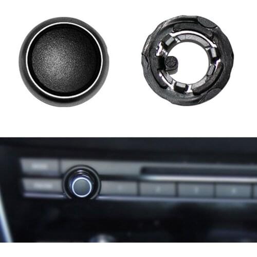 Car Radio Switch Volume Knob CD Machine Switch Button For BMW F10 F18 F07 F02 F15 7 Series 5 Series