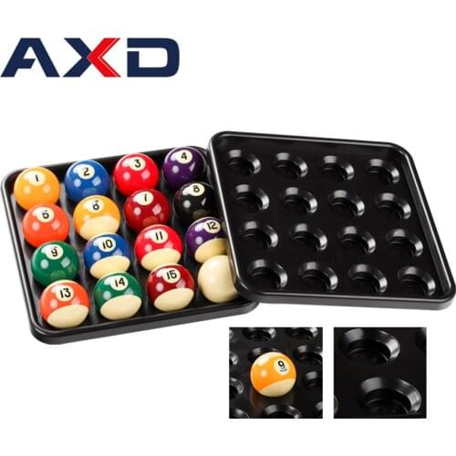 Billiard Ball Tray Holds 16 Ball Portable Professional Serving Indoor Game Carrying Full Set Pool Snooker Billiard Accessories