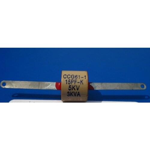 CCG61-1 15P/PF/K/II 5KV 3KVA high frequency machine high frequency high voltage high power ceramic dielectric capacitor