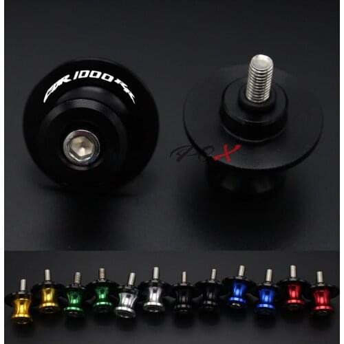 For HONDA CBR1000RR CBR 1000RR 2004-2017 Motorcycle CNC Aluminum Swingarm Spools Slider Stand Screws M8