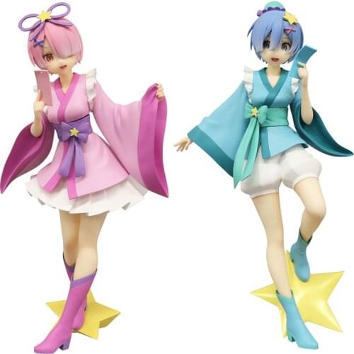 From Zero Rem Milky Way Figures Pvc Model Cartoon Toys Japan Anime Figures Model Ornaments Collectibles Model Toys