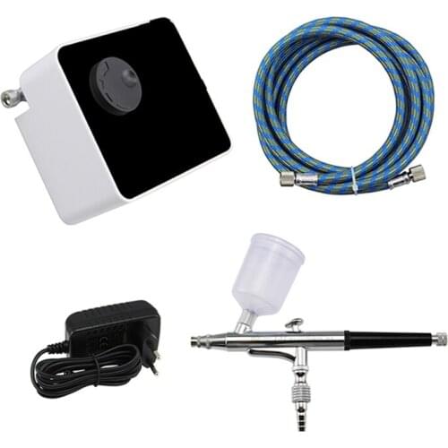 All-in-one rechargeable mini pump airbrush set beauty moisturizing spray gun