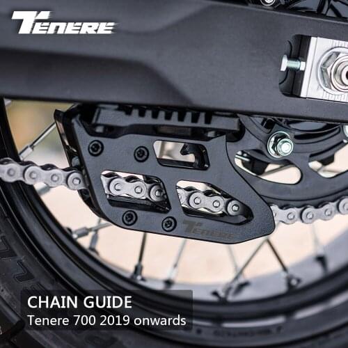 Motorcycle Chain Guide Pulley Chainring Protector Plate For YAMAHA Tenere 700 TENERE700 XTZ XT700Z T 7 2021 Chains Stabilizer
