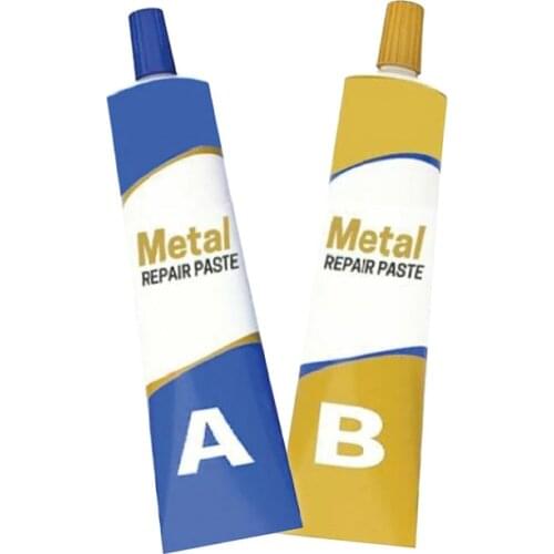 Metal Cold Welding Industrial Repair Paste Home DIY Heat Resistance Permanent Metal Repair Paste Quick-drying Soldering Glue