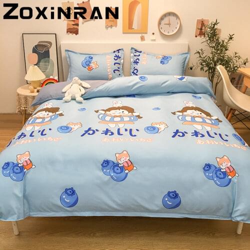 Bedspreads for Queen Bed Cute Bedding Set 160x200 Bed Adornment Double Sheets Set... Bedspread 200x220 Home Kit