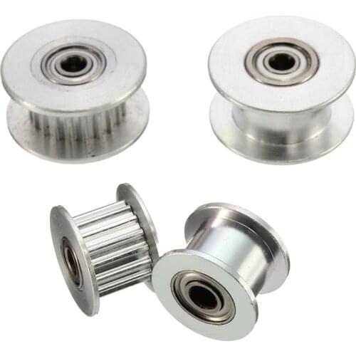 16T/20T GT2 Aluminum Timing Pulley With/Without Tooth For DIY 3D Printer