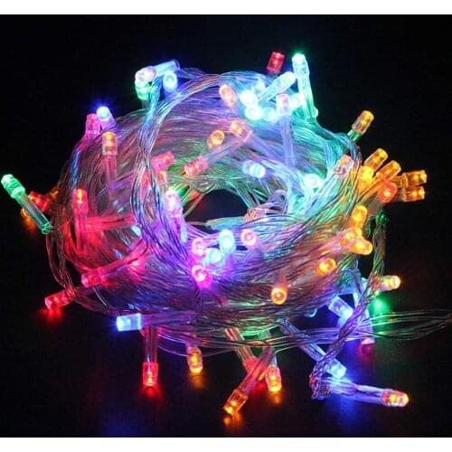 LED String Lights Waterproof Fairy Twinkle Colorful String Light Festival Christmas Light for Wedding Garden and Home Decoration