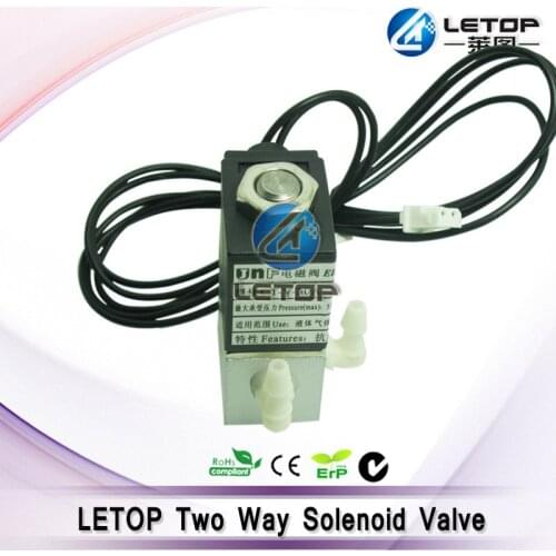 Corrosion resistant! 4.4w 24v dc solenoid valve for Flora solvent uv printer