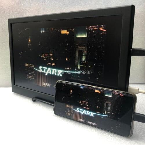 13.3-inch portable display HDMI PS4 Xbox360 1080P IPS HD LCD display PI TYPE-C interface USB5V display game console display
