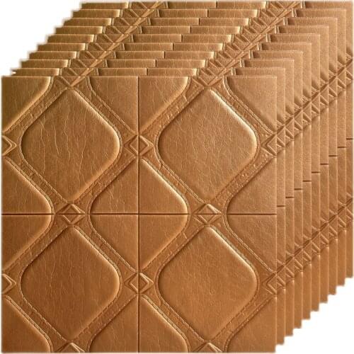 3D wall stickers Wall skirt Decor Foam wallpaper self-adhesive Wall panel Waterproof anti-collision living room bedroom sticker