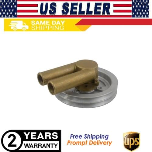 AP03 Water Pump Double V Belt Pulley for Volvo Penta 4.3GL 5.0GL 5.7GL Engines 21214596 3862487