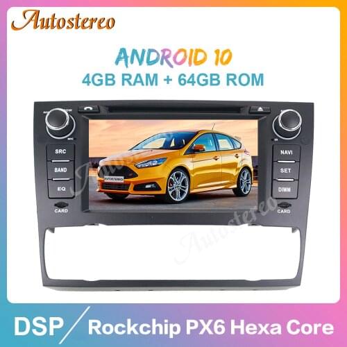 Android 10 PX5/PX6 Car DVD Player GPS Navigation For BMW E90 E91 E92 E93 3er Series Unit Radio Tape Recorder Multimedia Player