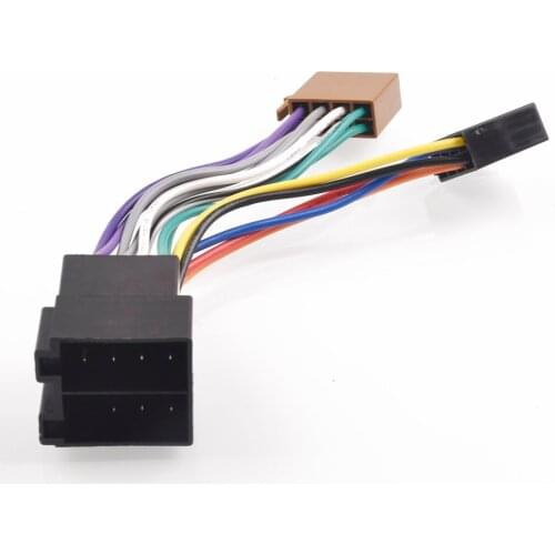 Car Radio ISO Adapter Extended Conversion Cable for peugeot for Citroen for Audi for VW