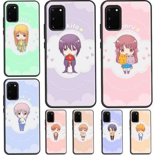 Chibi Fruits Basket For Samsung Galaxy S21 Ultra S20 FE Note 20 Ultra Note 10 Plus S8 S9 S10 Plus Phone Case