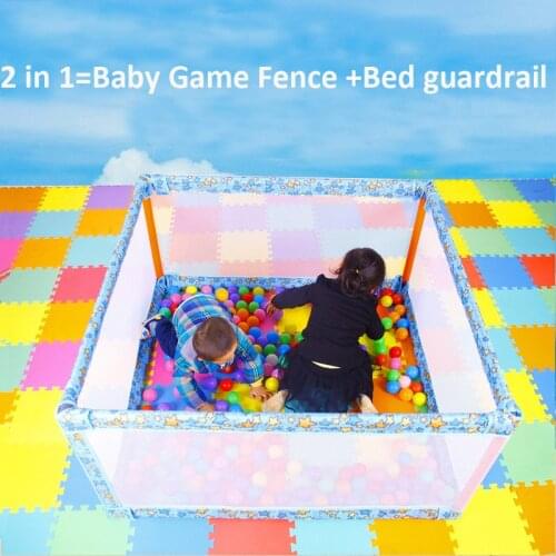 Baby playpens kids play fence kids activity safety toddler fence barrier baby bed barrier infant guardrail 180cm