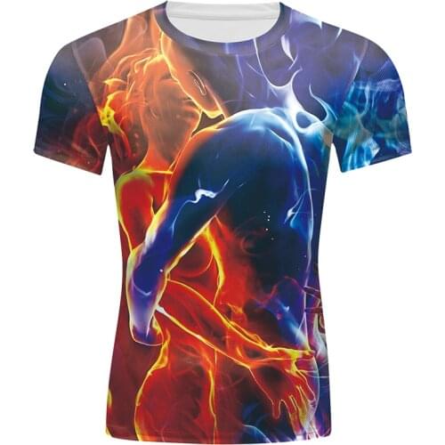 Compression Mens T-Shirts MMA Gym Shirt Sportswear T-Shirts MMA Rash Guard Short Sleeve