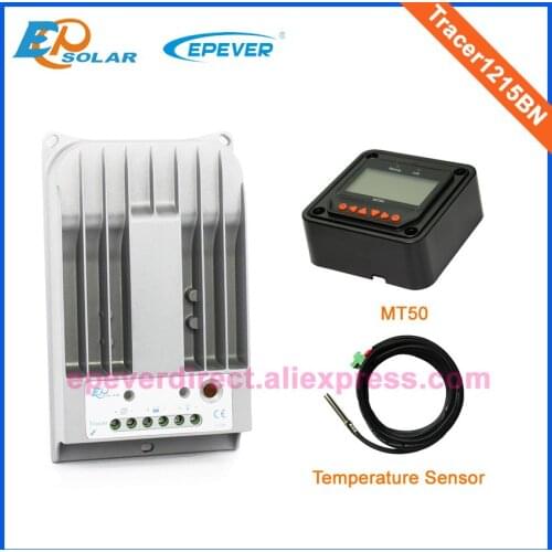 Solar EPsolar charger controller 10A Tracer1215BN Max Pv Input 150v with MT50 and temperature sensor