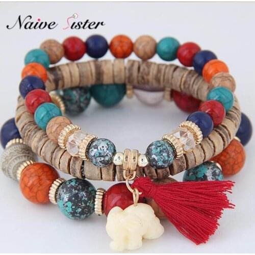 Naive sister Wooden Bracelets