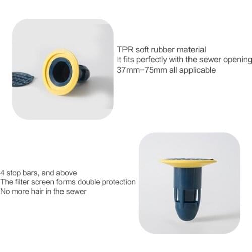 Newest Toilet Deodorant Floor Drain Core Toilet Floor Drain Bathroom Inner Core