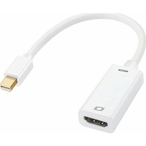 New For MacBook Pro Air 4K * 2K HDTV Mini DP Mini DisplayPort HDMI-compatible Adapter Mini DP Cable 2 HDMI-compatible Converter