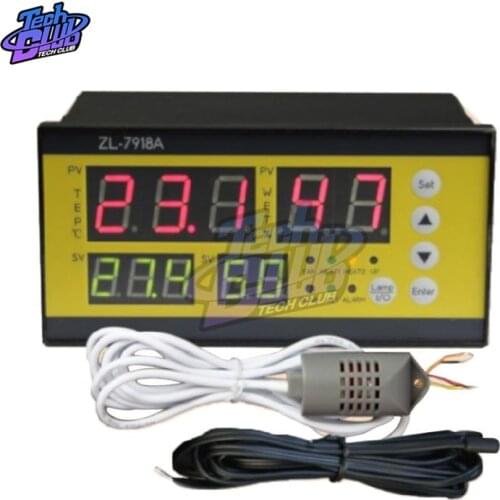 ZL-7918A 50/60Hz Egg Incubator Controller XM-18 Multi-function Automatic Temperature Humidity Control 100-240V