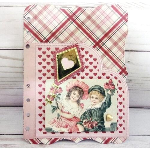 Cutting Dies Planner Pocket Page Scrapbook Cardmaking Paper Craft DIY Metal Stencil